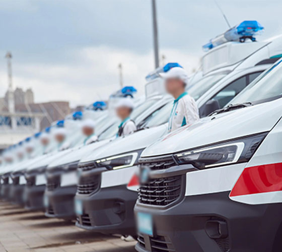 巍山服务车队展示